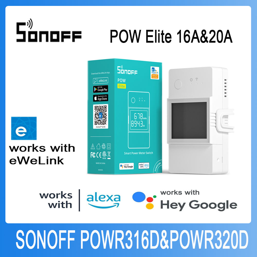 Sonoff Basic Switch - SONOFF Pow Elite compteur de puissance