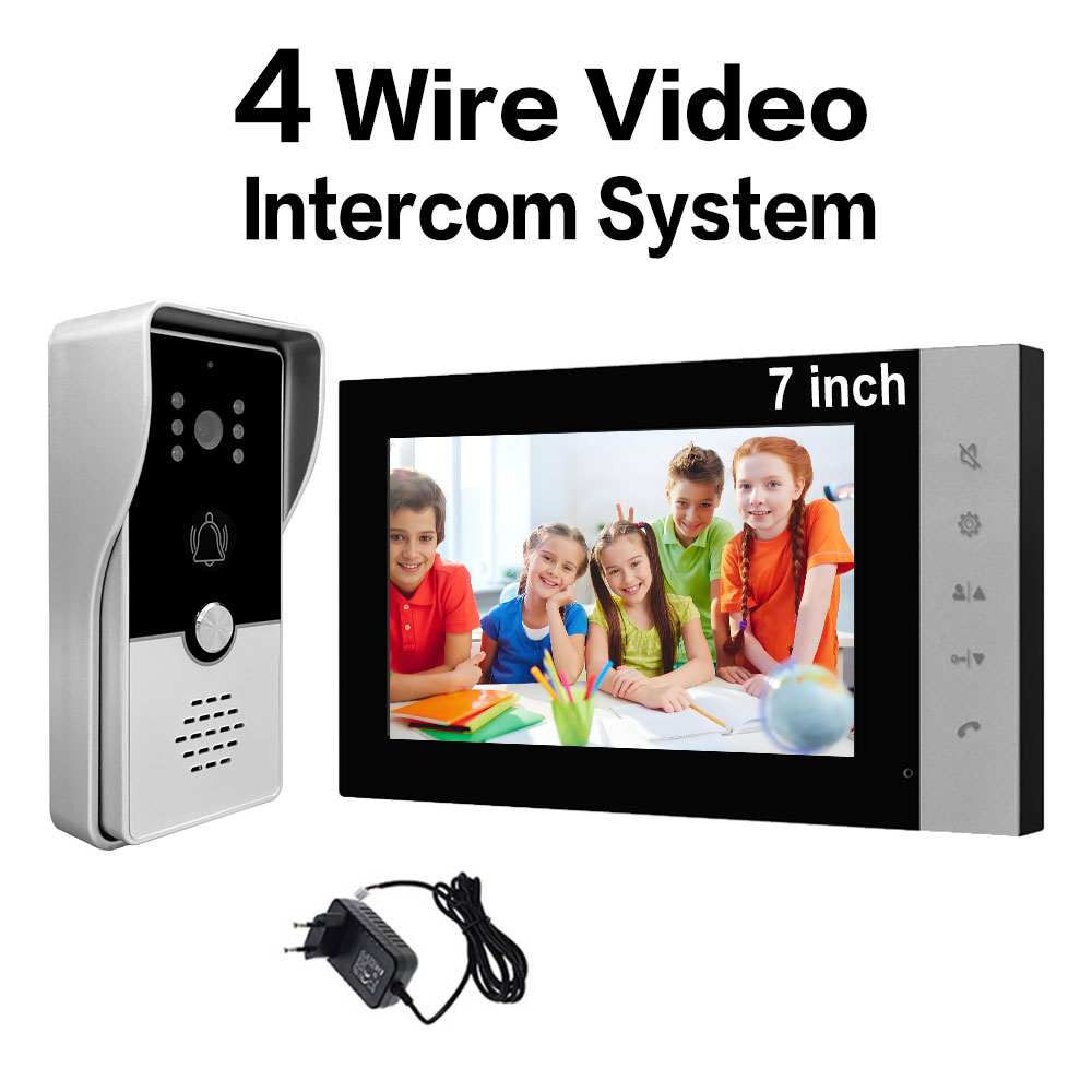 Smart Doorbell Wired - Interphone vidéo filaire 4 fils 7