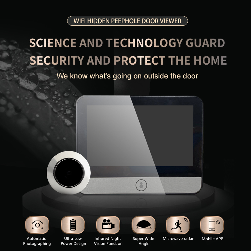 Smart Doorbell Wired - Tuya Andrea security-Système de vidéosurveillance sans