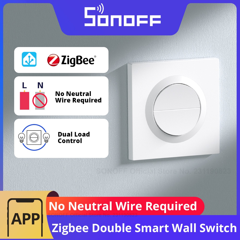 Sonoff Basic Switch - SONOFF Orb-ZBW2L Zigbee interrupteur mural intelligent