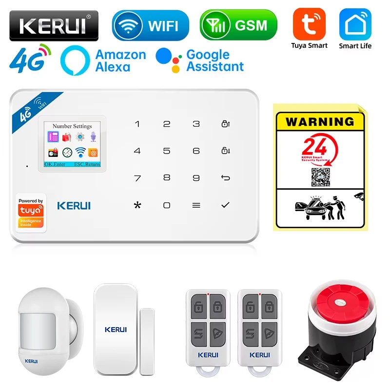 Smart Home Automation Diy - KERUI Activ- Kit de système d'alarme