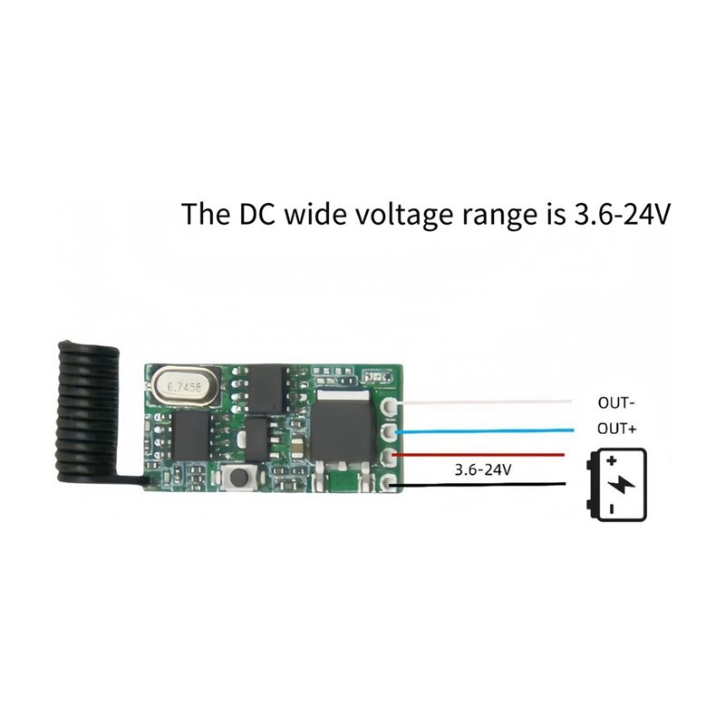 B04B - Contrôleur de commutate - 433Mhz Receiver Module avis et prix