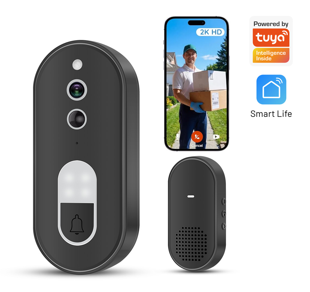 Sonnette vidéo sans fil WiFi T - Smart Doorbell Wired avis et prix
