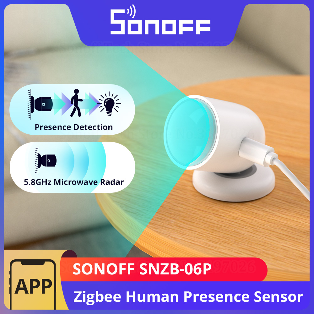 SONOFF SNZB-06P Zigbee capteur - Sonoff Basic Switch avis et prix