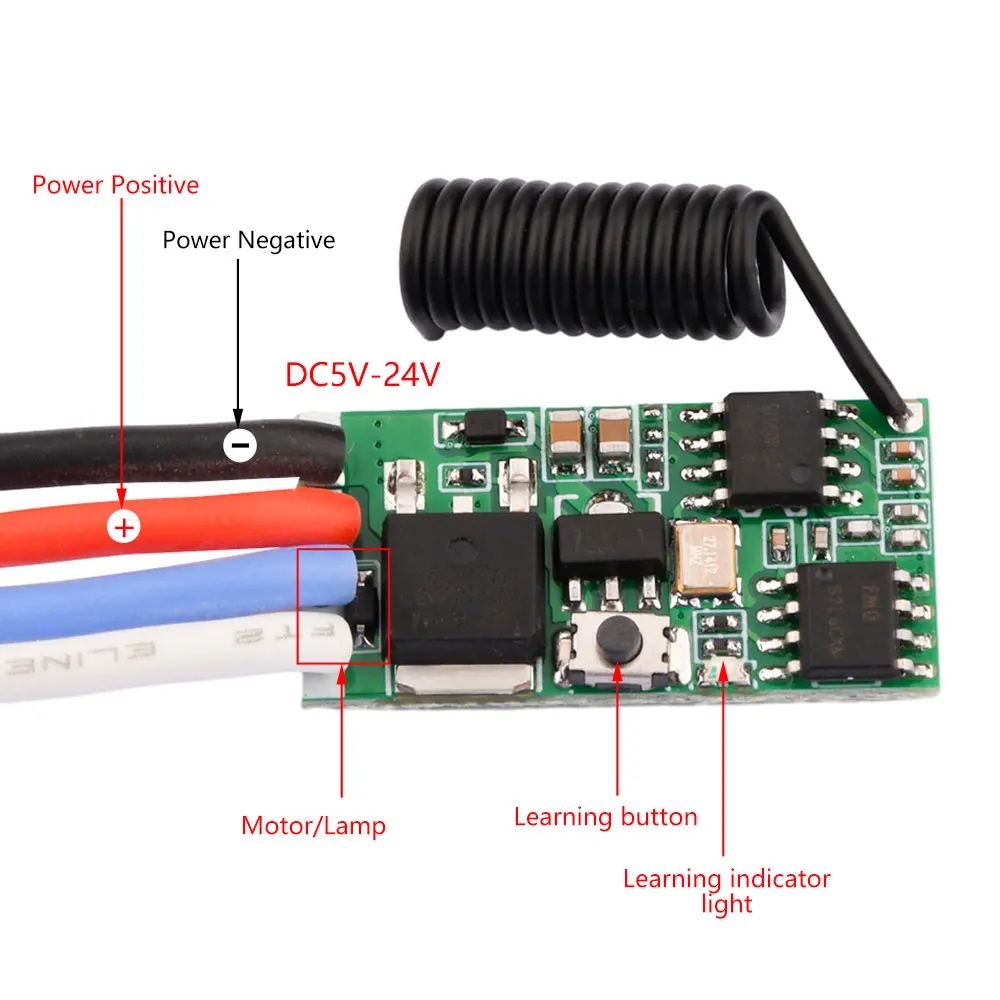Module récepteur de télécomman - 433Mhz Receiver Module avis et prix