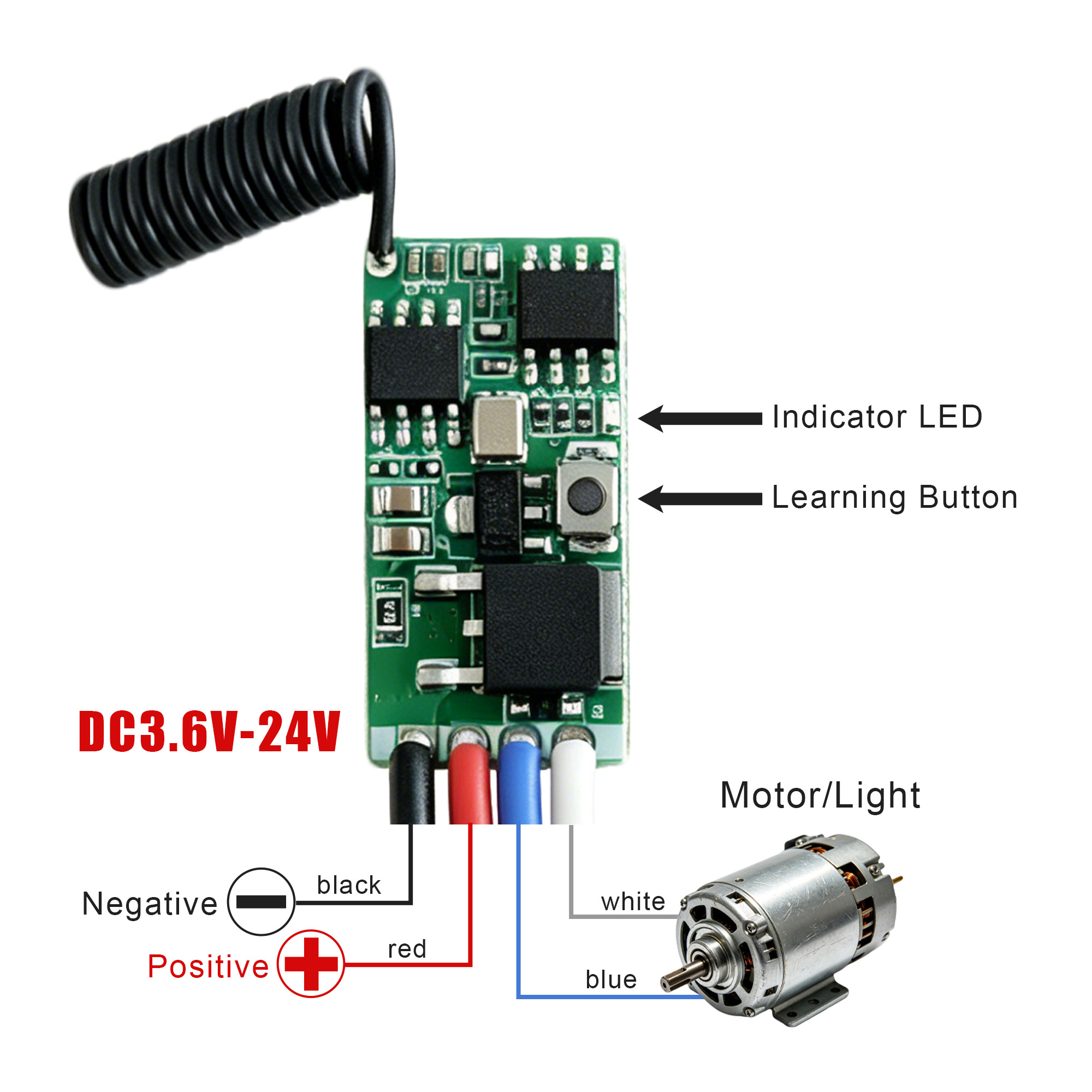 Module récepteur de télécomman - 433Mhz Receiver Module avis et prix