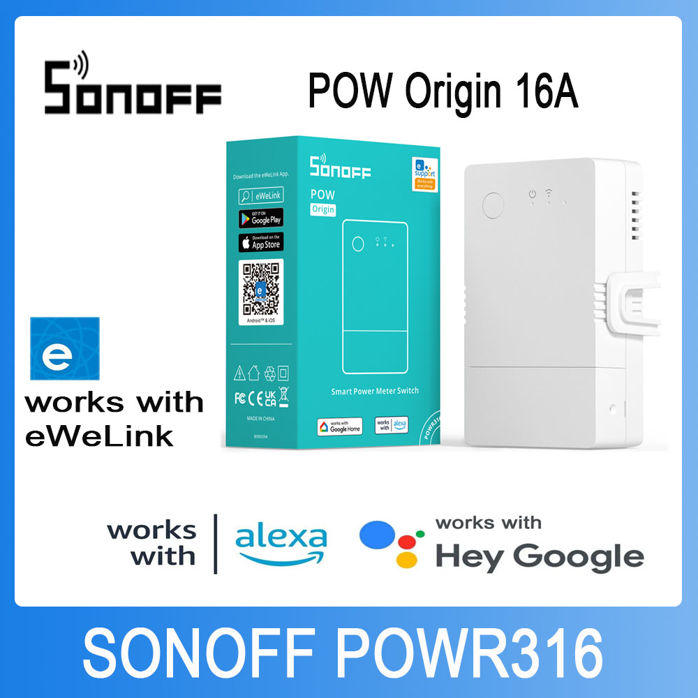 SONOFF POWR316 Pow origine com - Sonoff Basic Switch avis et prix
