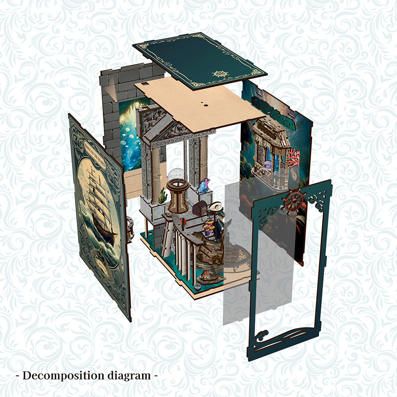 Puzzle 3D en bois à monter soi - Smart Home Automation Diy avis et prix