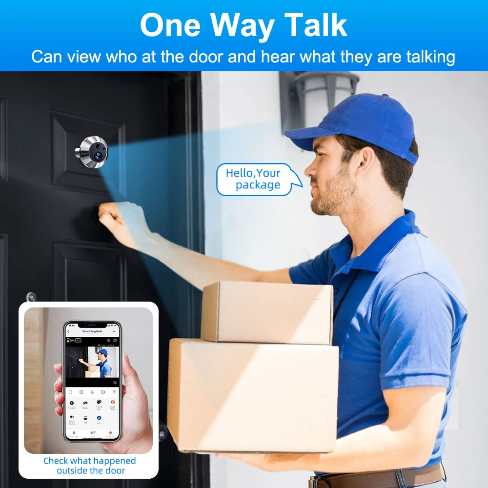 Tuya Smart 5MP 140 °   Sonnett - Smart Doorbell Wired avis et prix