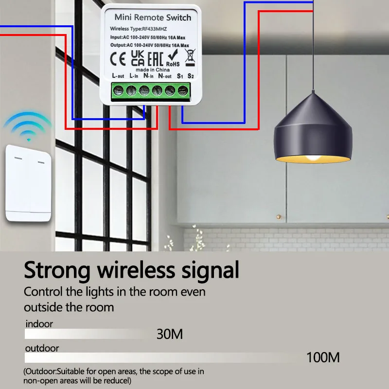 Commutateur sans fil intellige - Home Automation Panel Diy avis et prix