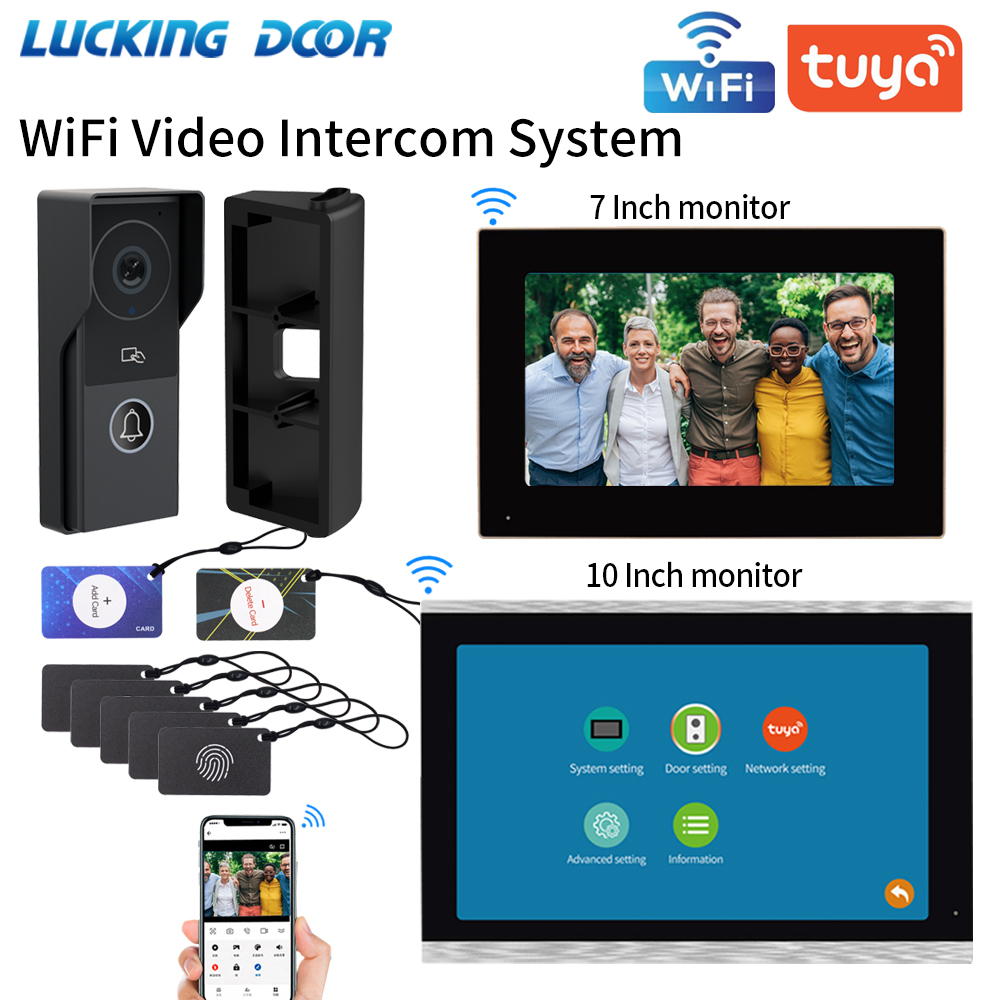 Interphone vidéo pour appartem - Smart Doorbell Wired avis et prix