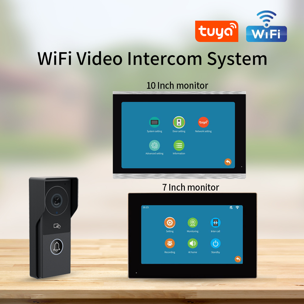 Interphone vidéo pour appartem - Smart Doorbell Wired avis et prix