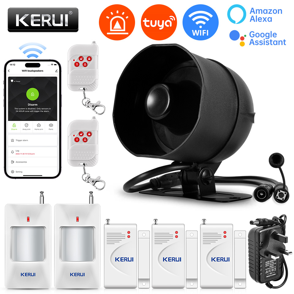 KERUI – système d'alarme sirèn - Smart Home Automation Diy avis et prix