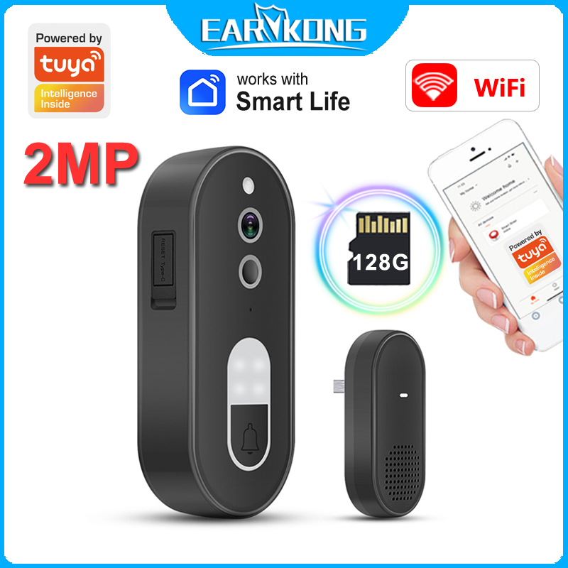 Sonnette vidéo WiFi compatible - Smart Doorbell Wired avis et prix