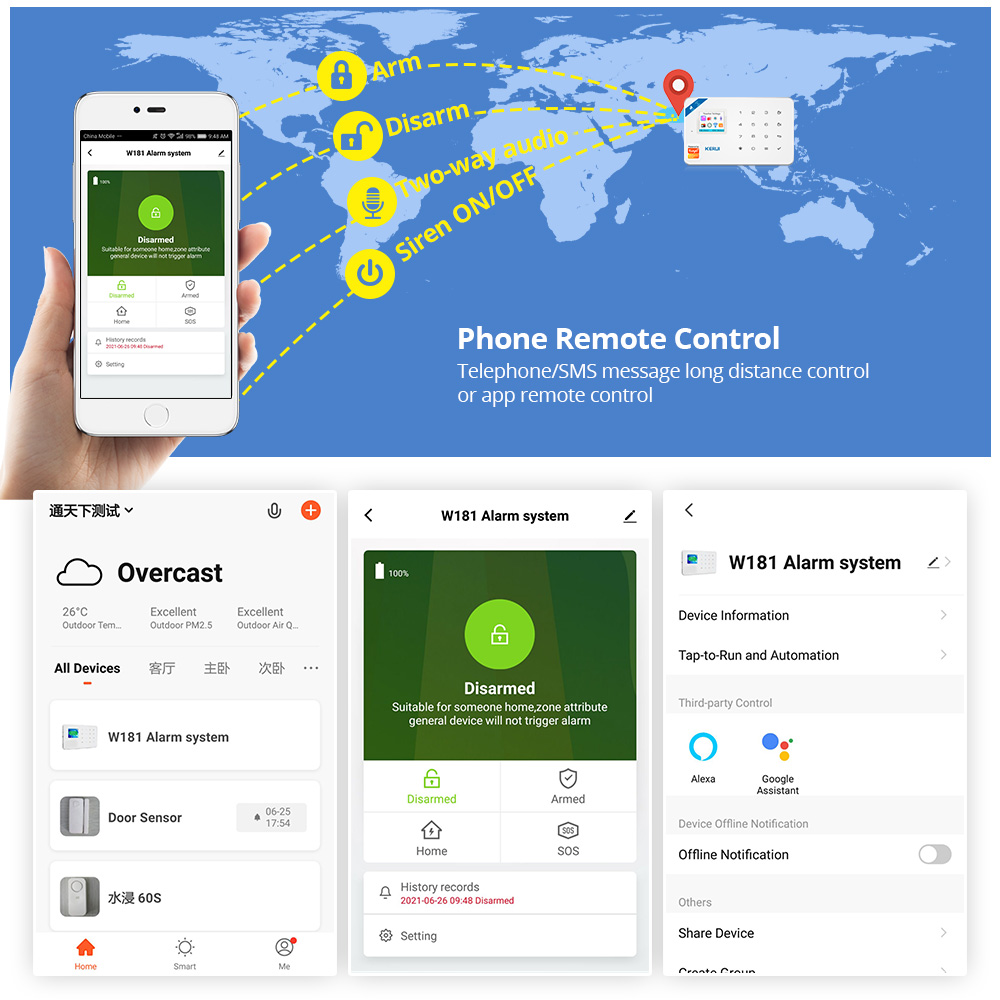 KERUI Activ- Kit de système d' - Smart Home Automation Diy avis et prix
