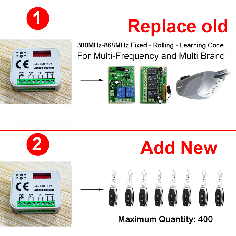 Lot de 1 à 20 récepteurs unive - 433Mhz Receiver Module avis et prix
