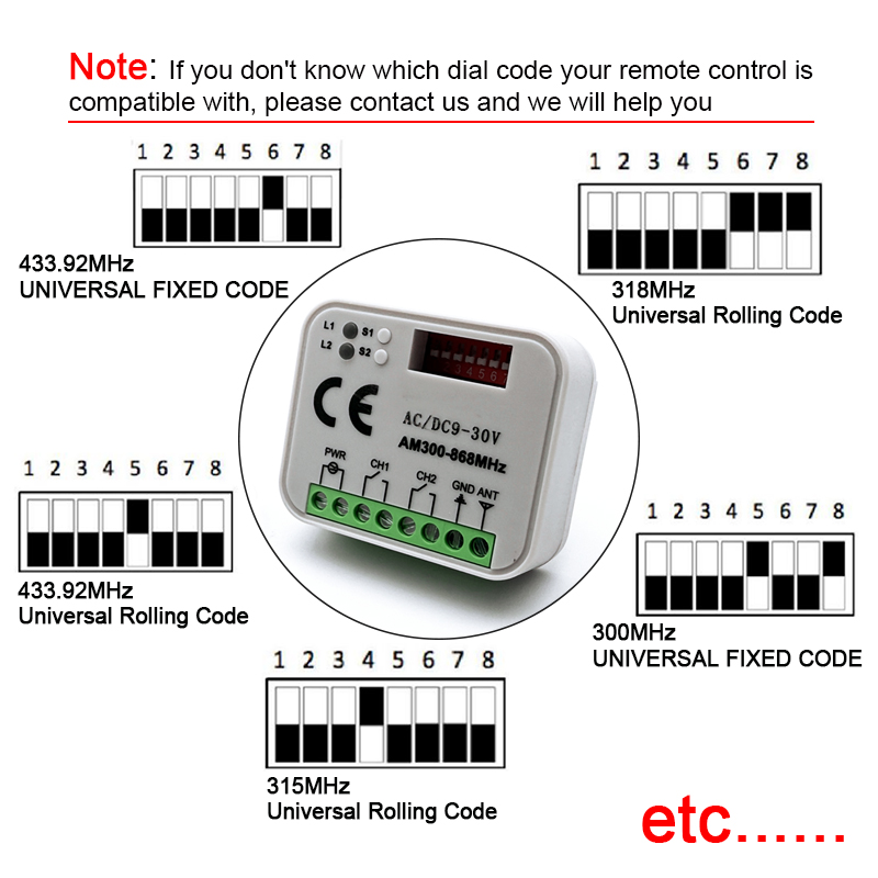 Lot de 1 à 20 récepteurs unive - 433Mhz Receiver Module avis et prix