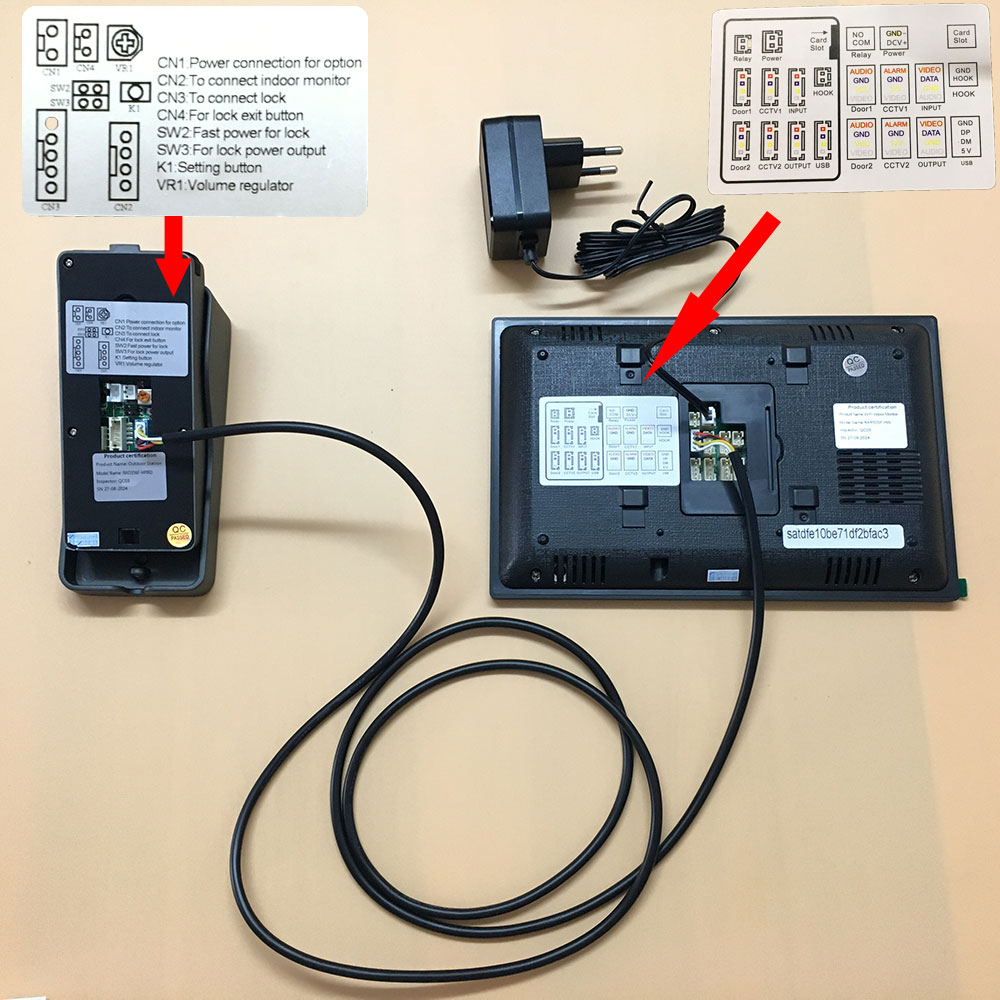 Tuya-Sonnette vidéo sans fil à - Smart Doorbell Wired avis et prix